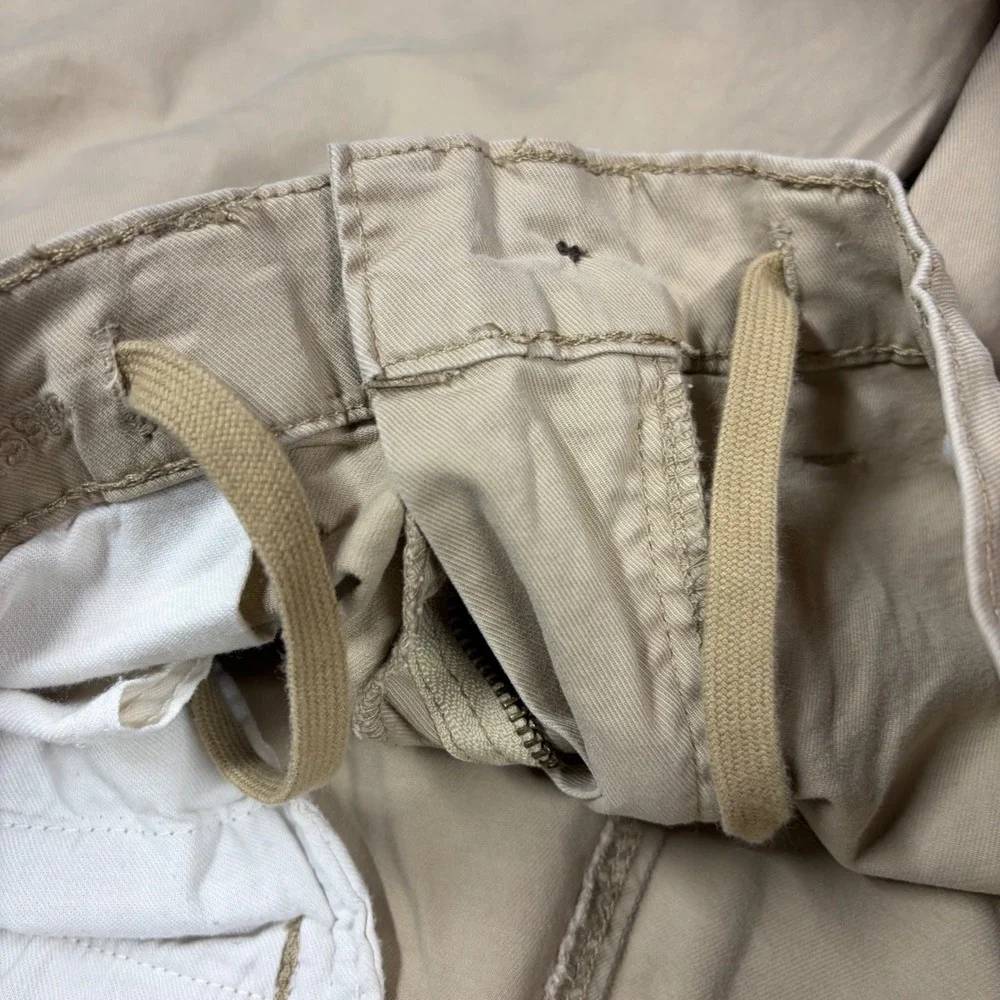 American Eagle Shorts Mens 30 Flex Classic Khaki Chino Tan